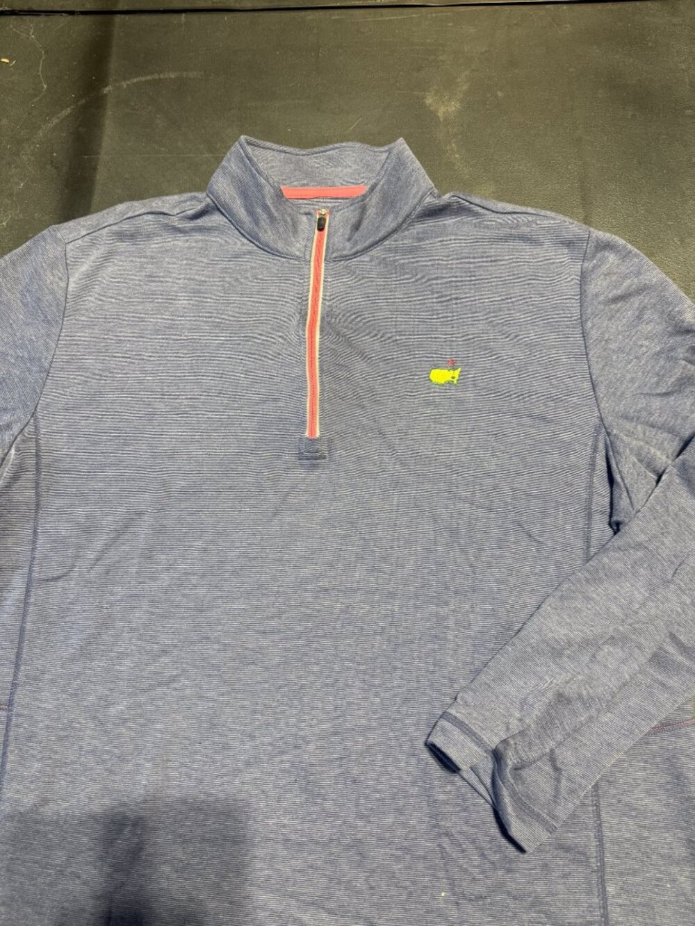 Masters Tech Augusta National Men's 1/4 Zip Pullover Heather Grey Size L